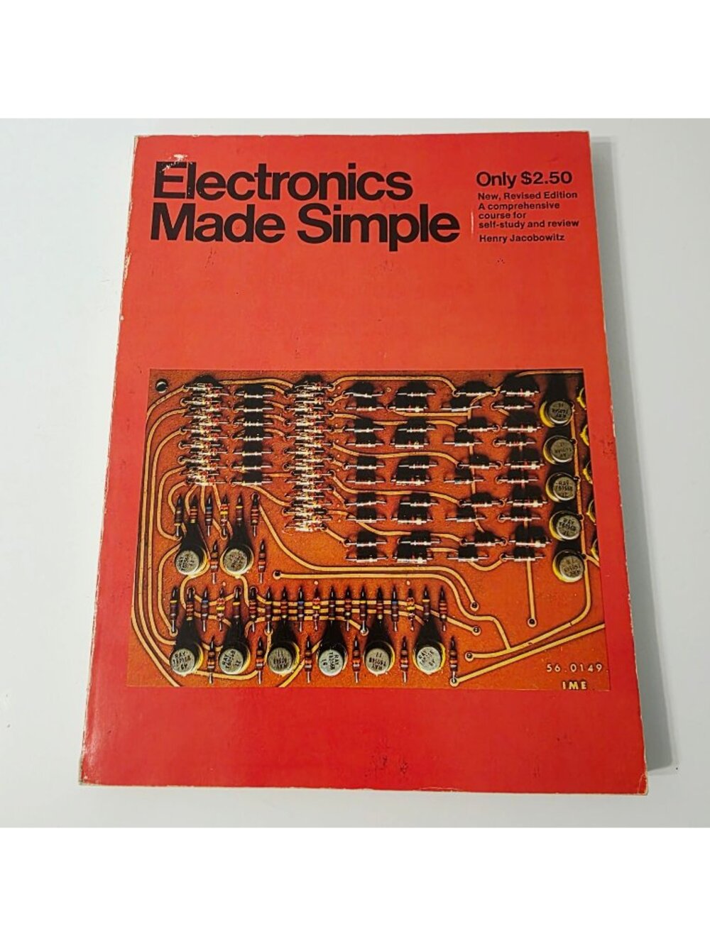 Vtg 1965 Electronics Made Simple Book Henry Jacobowitz Self Study and Review